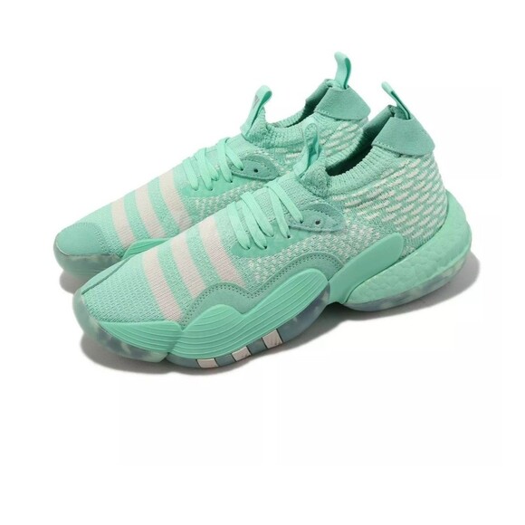 Adidas Trae Young 2 Basketball Shoes IG5333 Mint Green Men Size 11.5 US - Picture 1 of 16